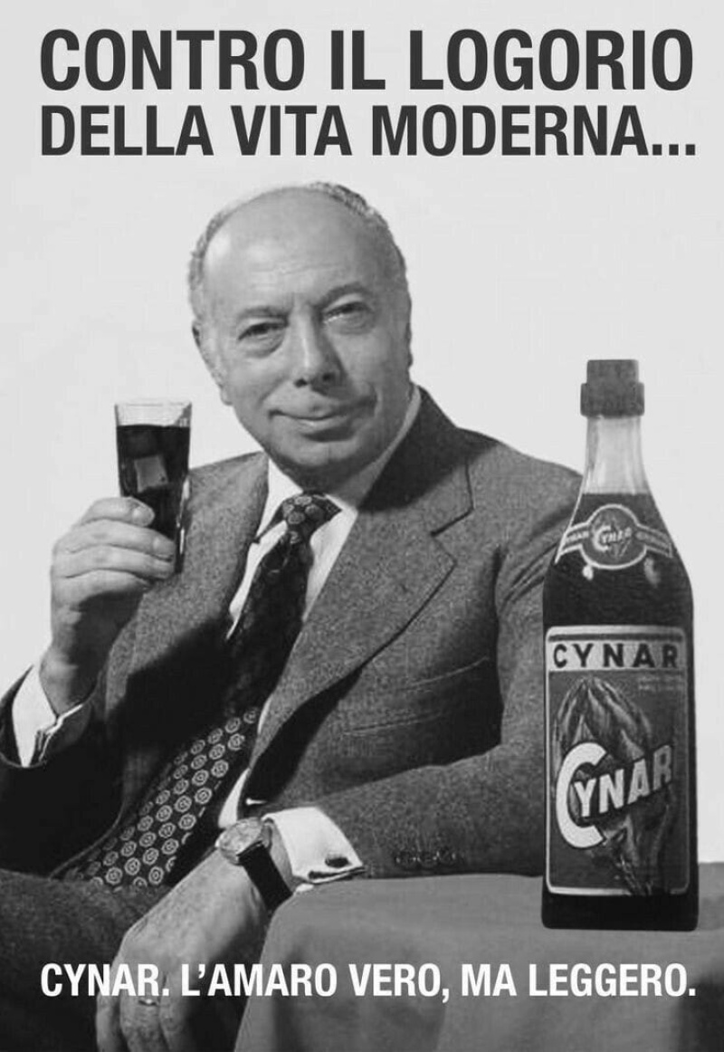 Cynar Contro Il Logorio Della Vita Moderna