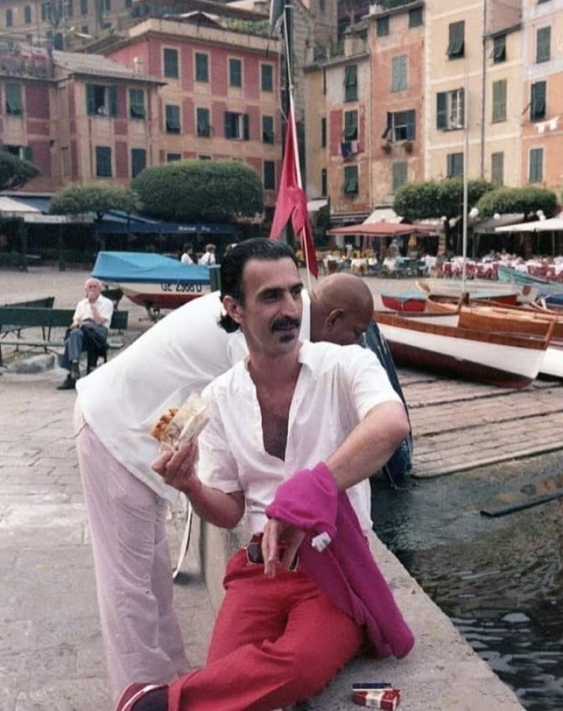 Frank Zappa In Portofino 1982